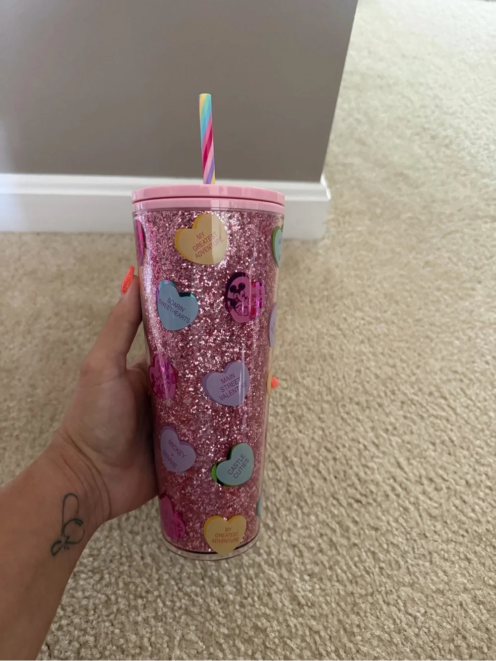 Disney x Starbucks Limited Edition Valentine's Day Collab Tumbler